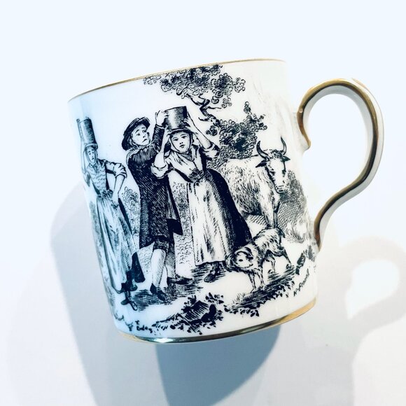 Royal Chelsea Made In England Fine Bone China Pheasant Miniature Cup - Picture 2 of 7